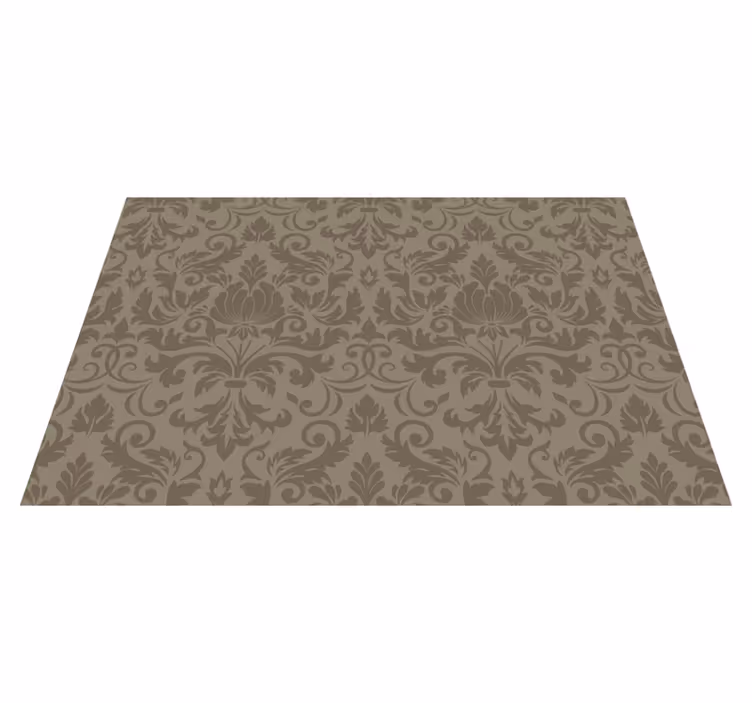 Placemat intricate botanisch concept - TenStickers