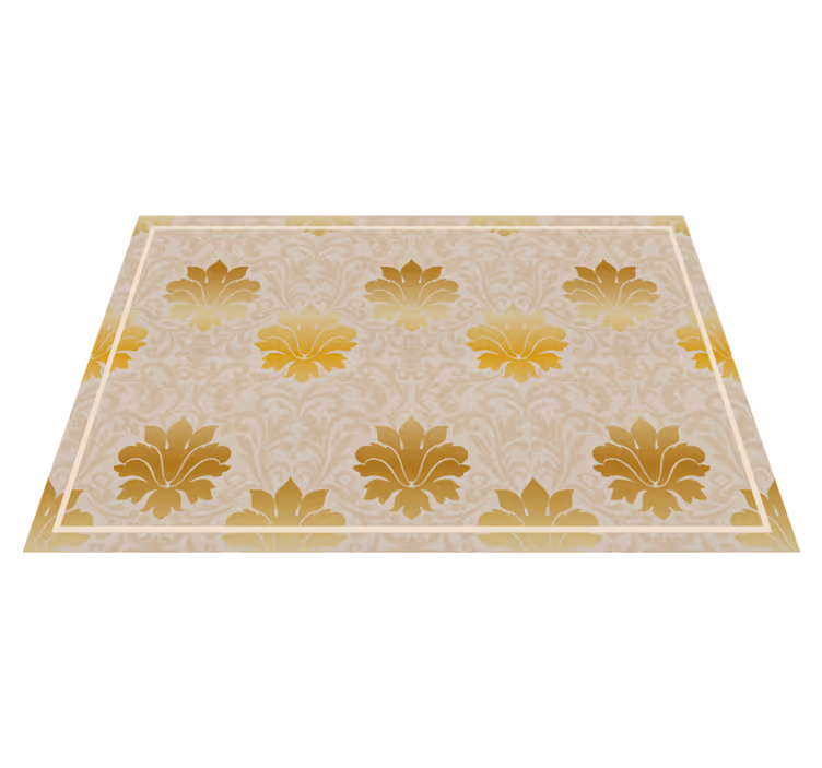 Placemat elegante bloemenachtergrond - TenStickers