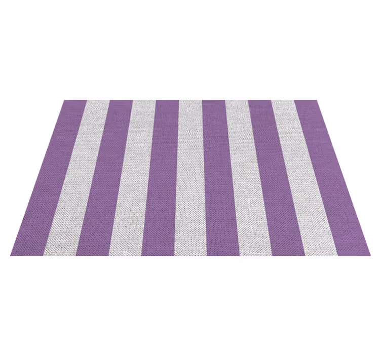 Placemat paarse gestreepte oppervlak - TenStickers