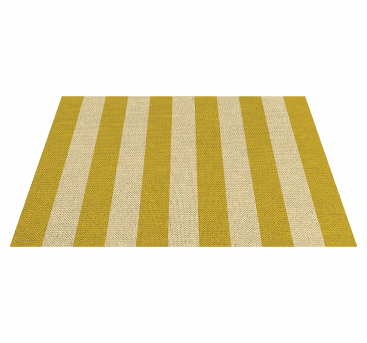 Moderne placemat gedurfde gestreepte tafelsetting - TenStickers