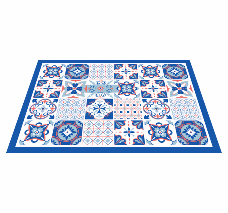 Placemat met ingewikkeld tegelpatroon - TenStickers
