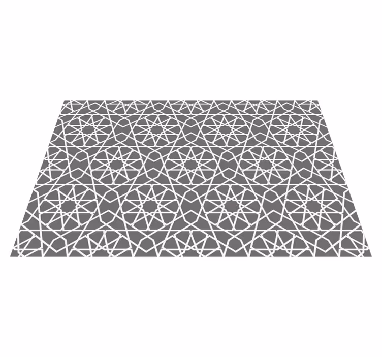 Placemat geometrisch patroon rechthoekig - TenStickers