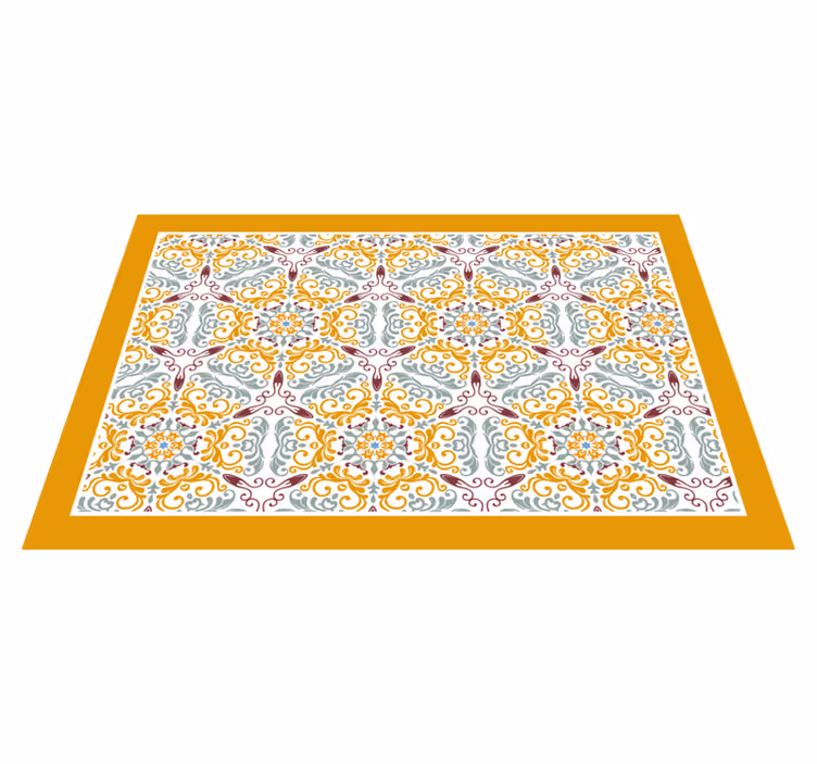 Originele placemat elegant ornamentaal patroon - TenStickers
