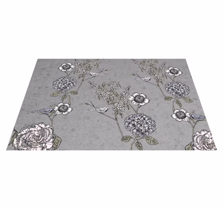 Originele placemat botanisch accent element - TenStickers