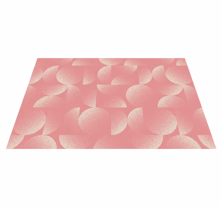 Placemat abstracte cirkelvormige patronen - TenStickers