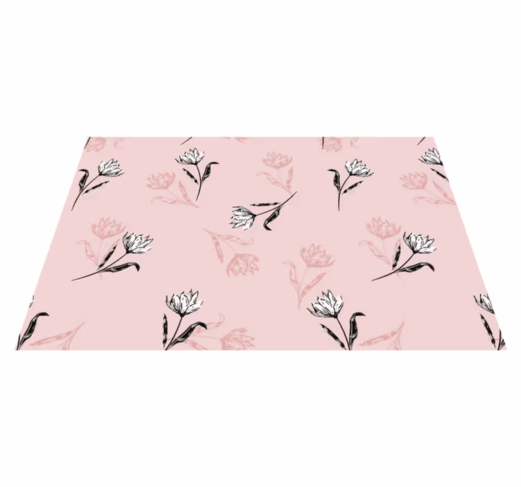 Placemat elegante botanische compositie - TenStickers