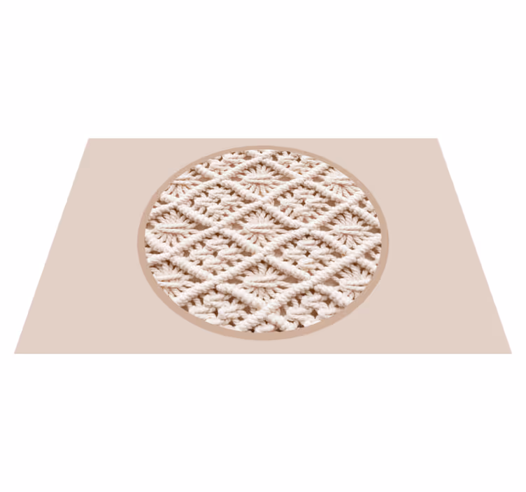 Placemat elegant haakpatroon - TenStickers