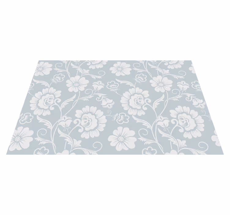 Placemat bloemmotief arrangement - TenStickers