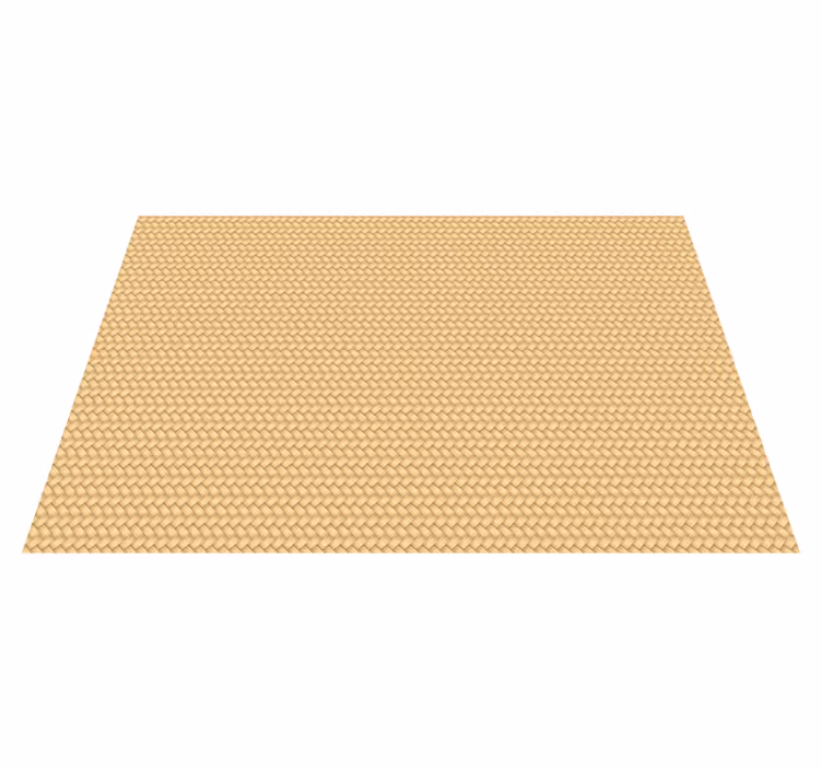 Placemat riet textuur geel - TenStickers