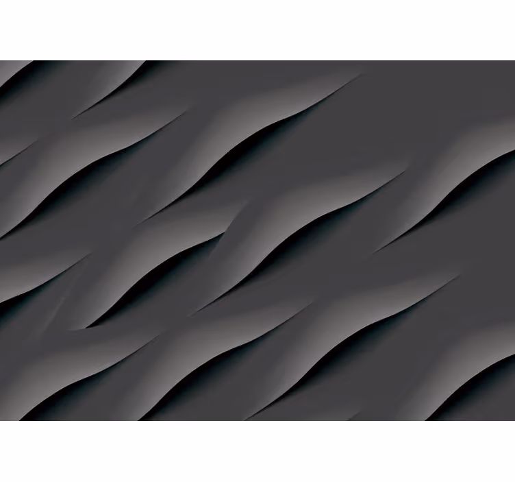 3D behang abstract donkergrijs - TenStickers