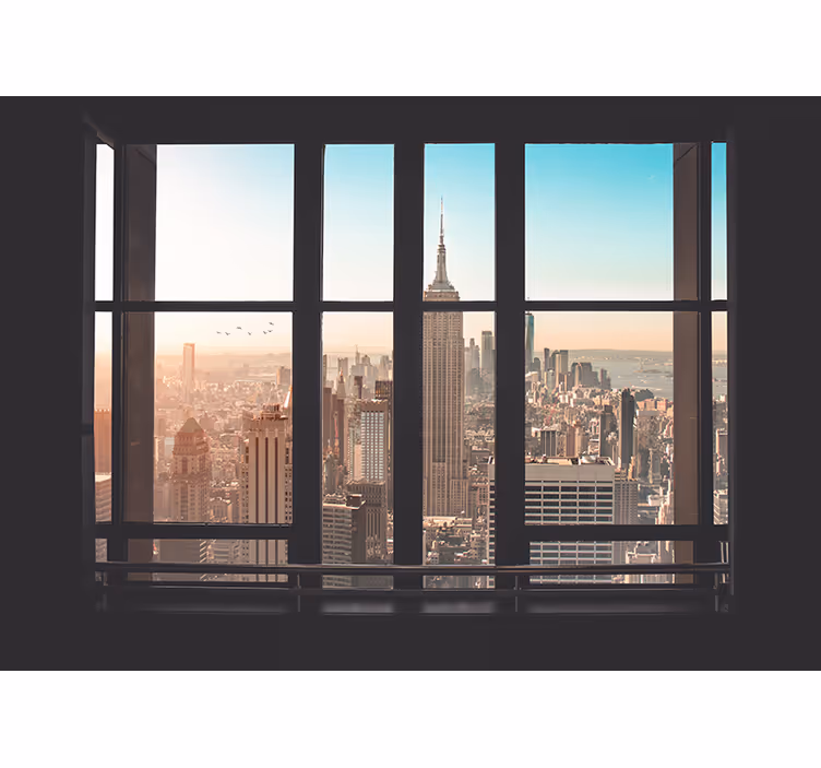 Fotobehang New York in de ochtend - TenStickers