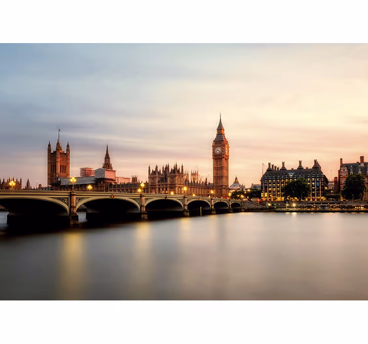 London fotobehang Big Ben - TenStickers