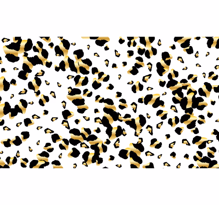 Foto behang afrikaans luipaardprint dierenvacht design - TenStickers