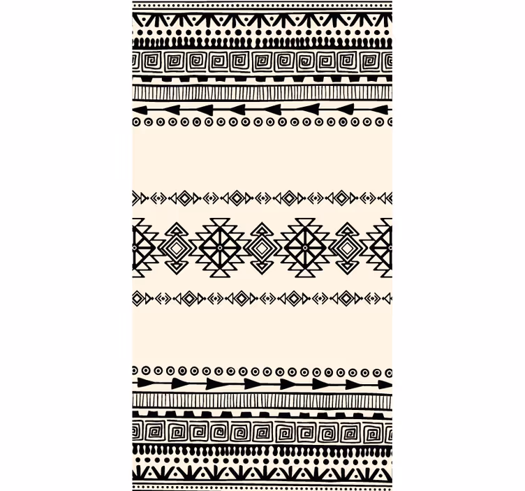 Foto behang afrikaans tribal weg - TenStickers
