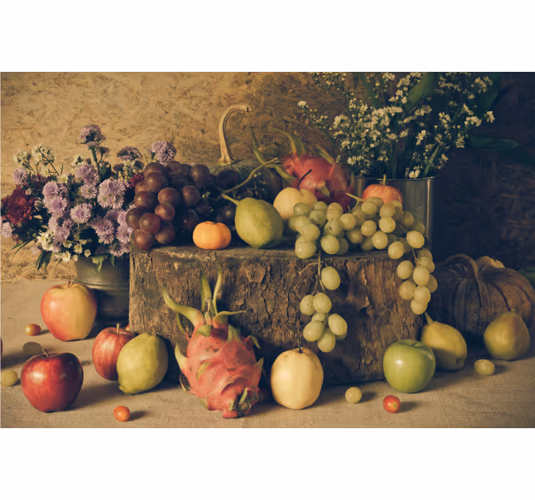 Fotobehang keuken fruit voor de keuken - TenStickers