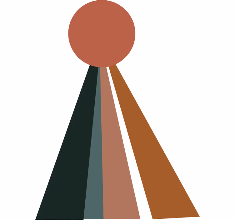 Fotobehang wit abstract zonnestraal - TenStickers