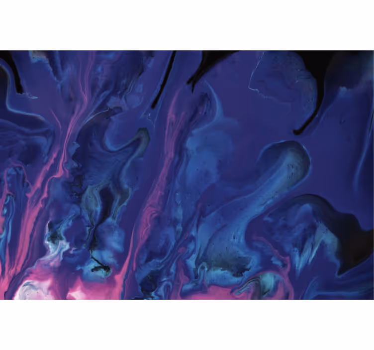 Paars fotobehang paarse en blauwe gradient - TenStickers