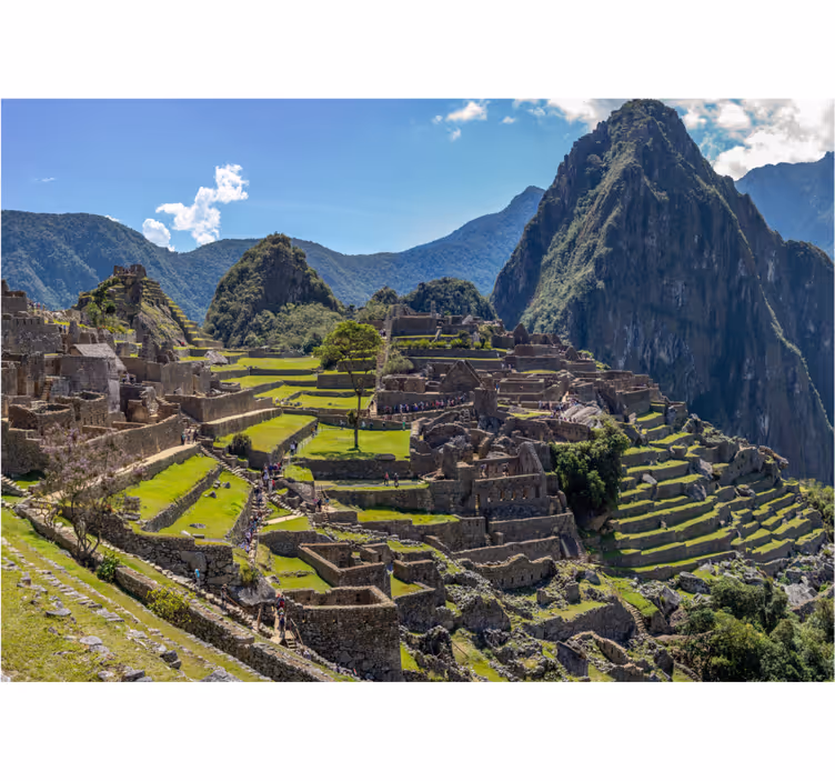 Fotobehang stad machu picchu erfgoed - TenStickers