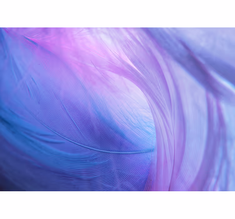 Zachte kleur golven abstract fotobehang - TenStickers