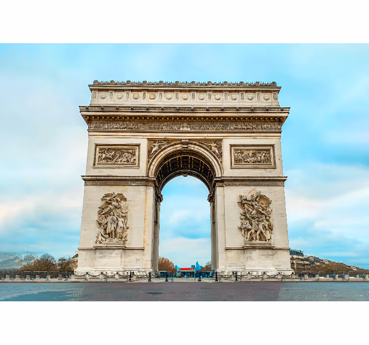 Fotobehang parijs iconisch parijs monument - TenStickers