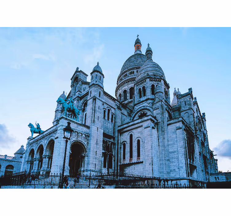 SacrÉ-cŒur basiliek fotobehang Parijs - TenStickers