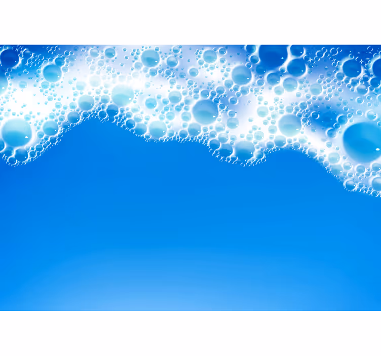Fotobehang natuur bubble golf ontwerp - TenStickers