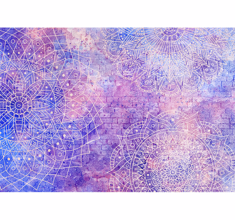 Fotobehang mandala complexe patronen - TenStickers