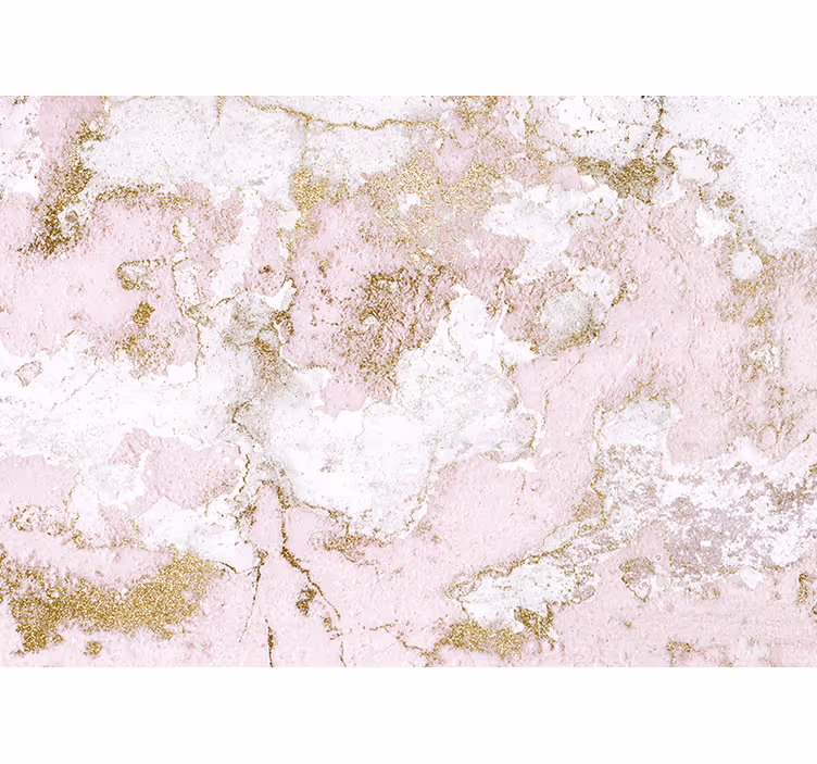 Fotobehang patronen elegant roze marmer - TenStickers
