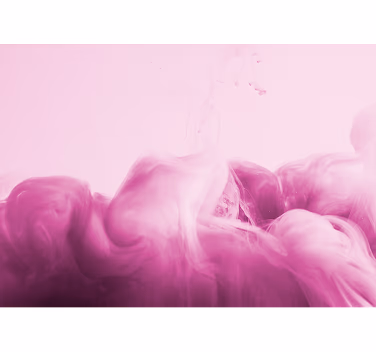 Abstract fotobehang roze rook stroom - TenStickers