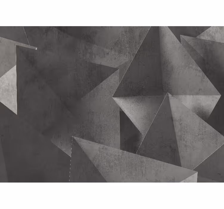 Abstract fotobehang geometrisch vormen patroon - TenStickers