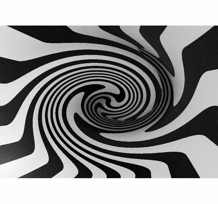 Abstract fotobehang spiral illusie effect - TenStickers