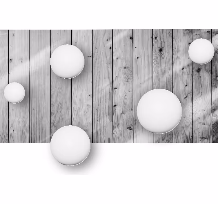 Fotobehang patronen geometrische bol arrangement - TenStickers