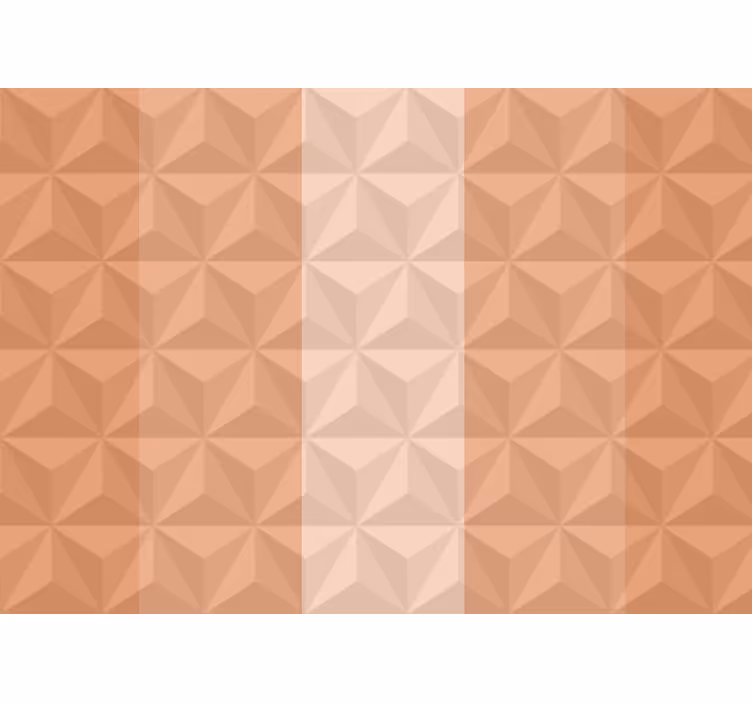 Fotobehang patronen geometrisch 3d patroon - TenStickers