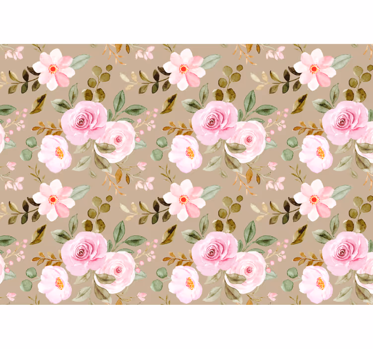 Bloemige bloesem elegantie bloemen foto behang - TenStickers
