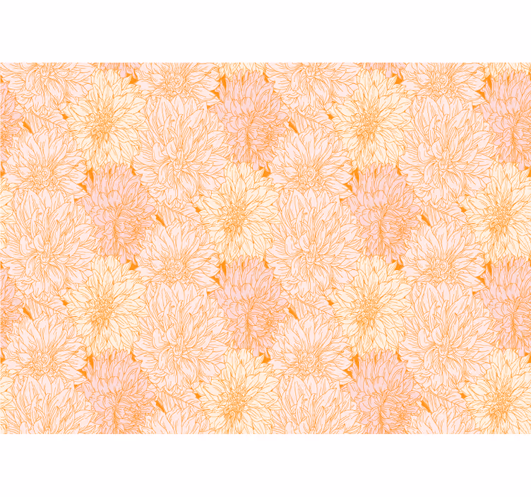 Bloemen foto behang delicaat bloemmotief - TenStickers
