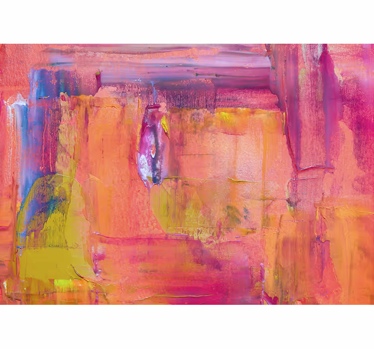 Abstract fotobehang levendige kleurenexplosie - TenStickers