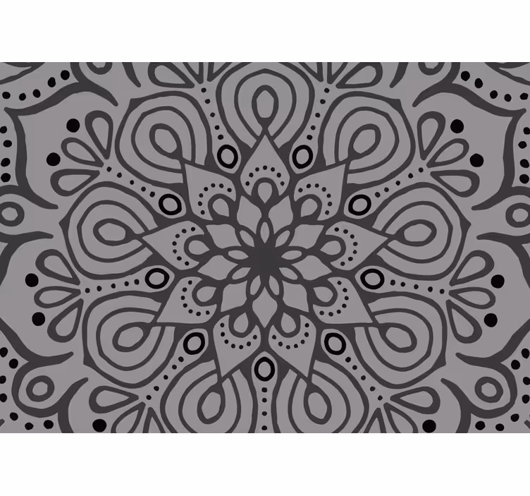 Fotobehang mandala ingewikkeld mandala element - TenStickers