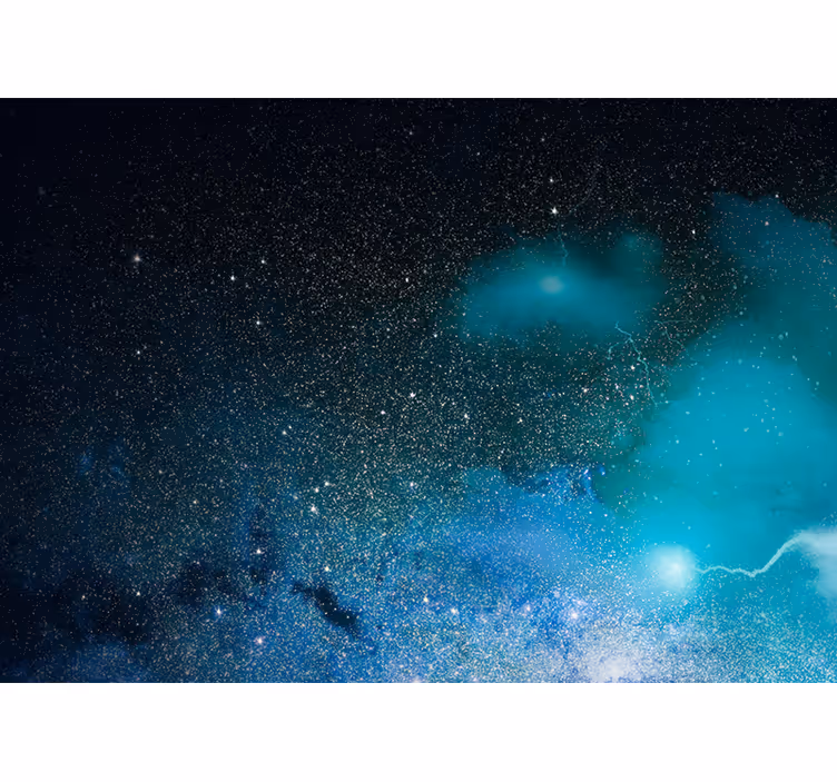 Fotobehang ruimte galaxy nevel scene - TenStickers