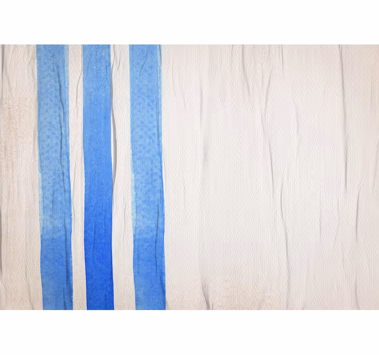 Fotobehang patronen blauwe streep motief - TenStickers