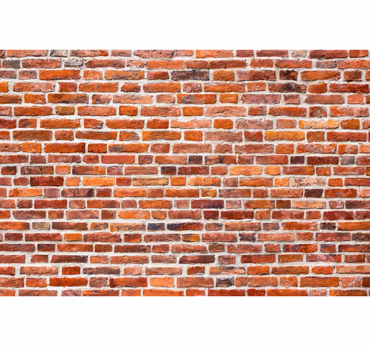 Fotobehang bakstenen rustiek bakstenen patroon - TenStickers