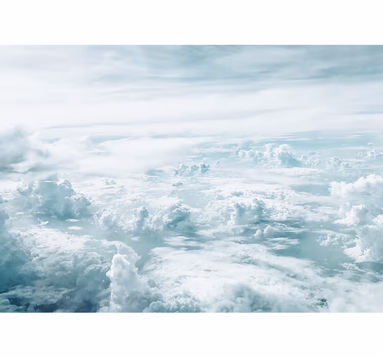 Fotobehang lucht overcast horizon perspectief - TenStickers