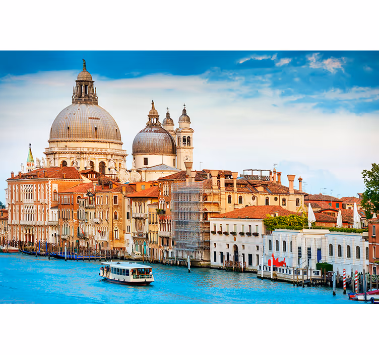 Fotobehang stad historische venetiaanse architectuur - TenStickers