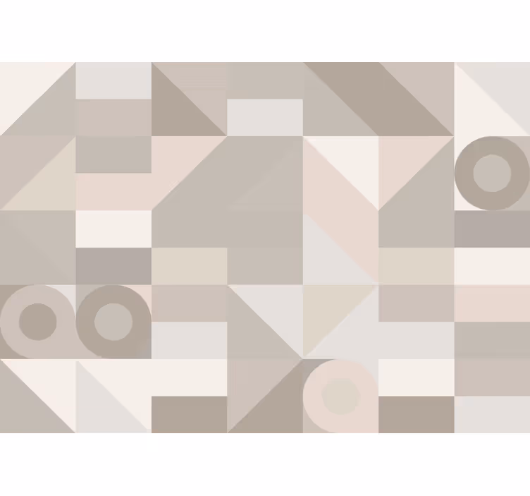 Fotobehang patronen geometrische vormen - TenStickers
