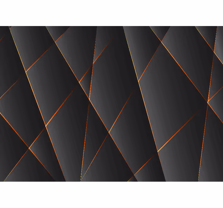 Fotobehang patronen geometrische lijnpatronen - TenStickers