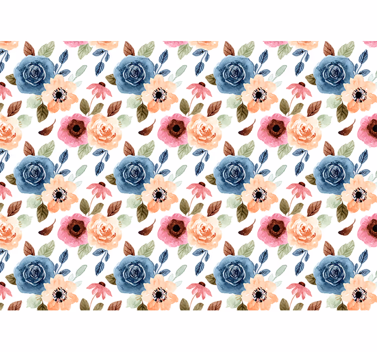 Bloemen foto behang bloemige compositie arrangement - TenStickers