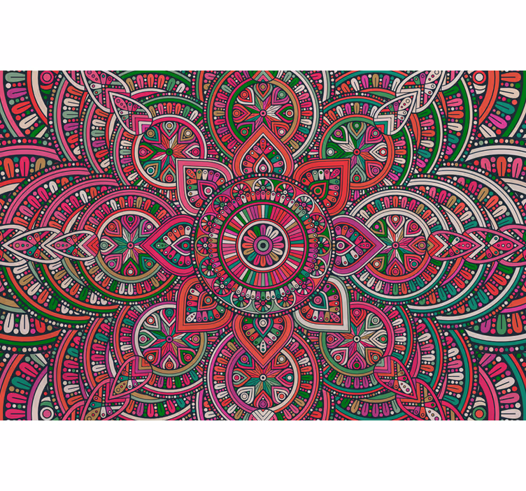 Fotobehang boho mandala stijl - TenStickers