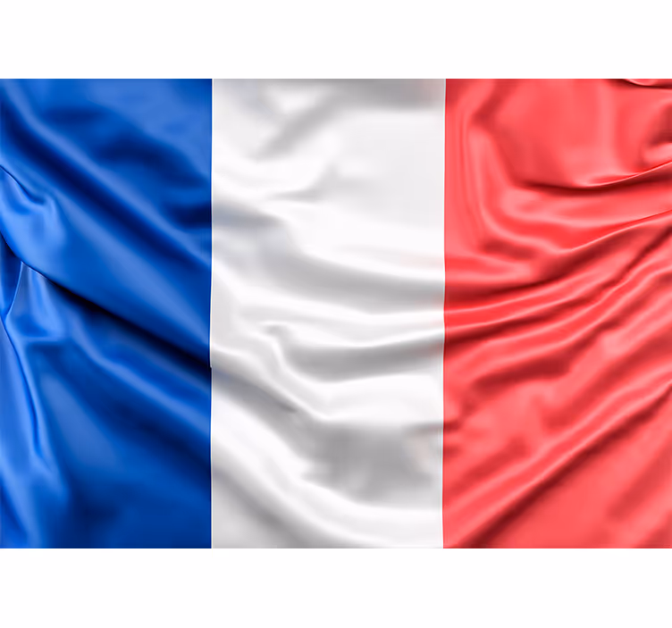 Franse vlag Fotobehang new york - TenStickers