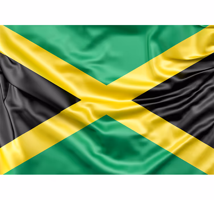 Jamaicaanse vlag Fotobehang new york - TenStickers