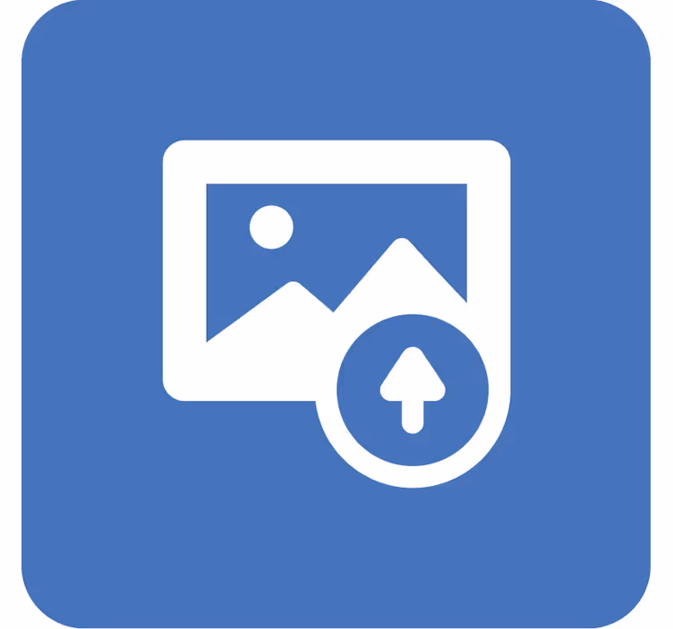 Gepersonaliseerde onderzetter met foto - TenStickers