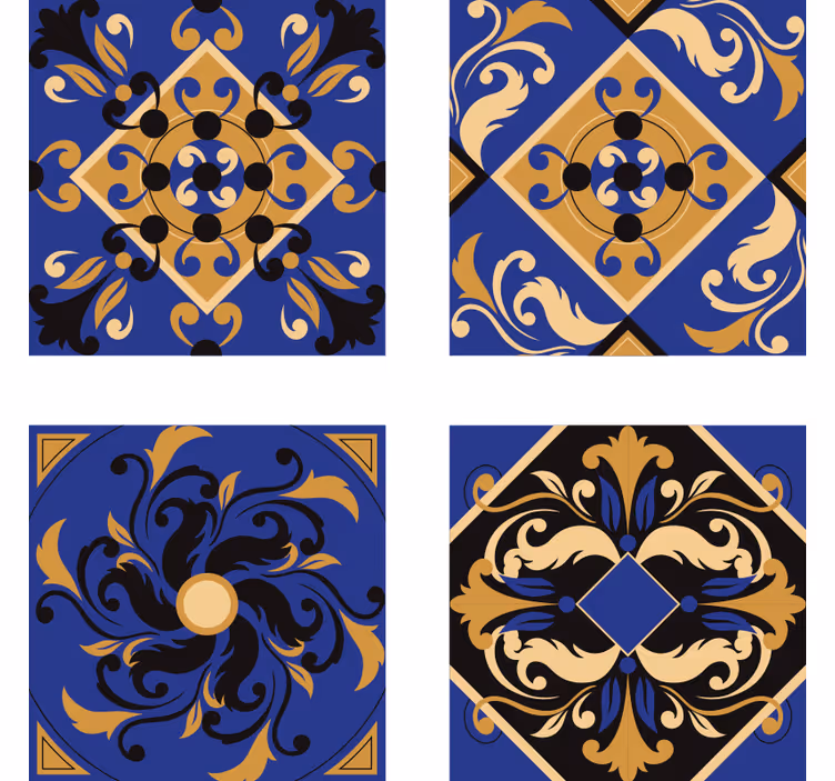 Tegel onderzetters Decoratieve tegels - TenStickers
